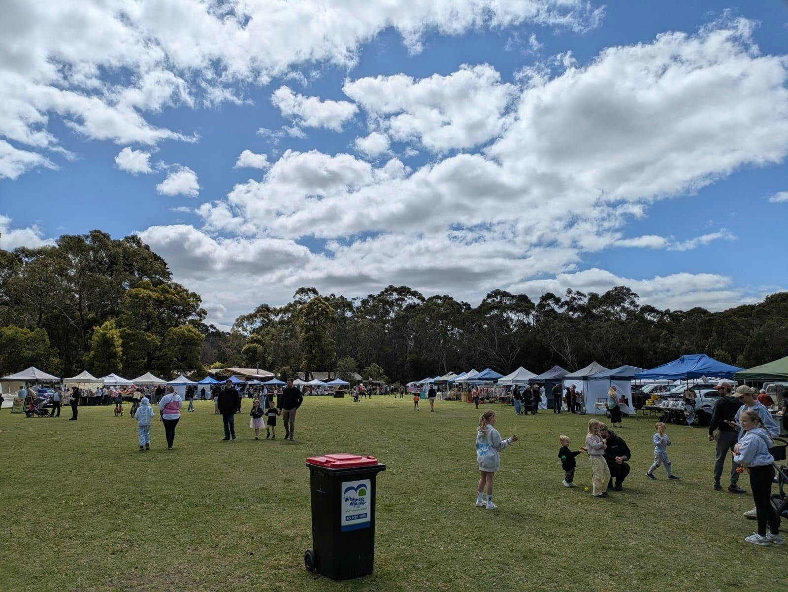 Halls Gap Market Stalls