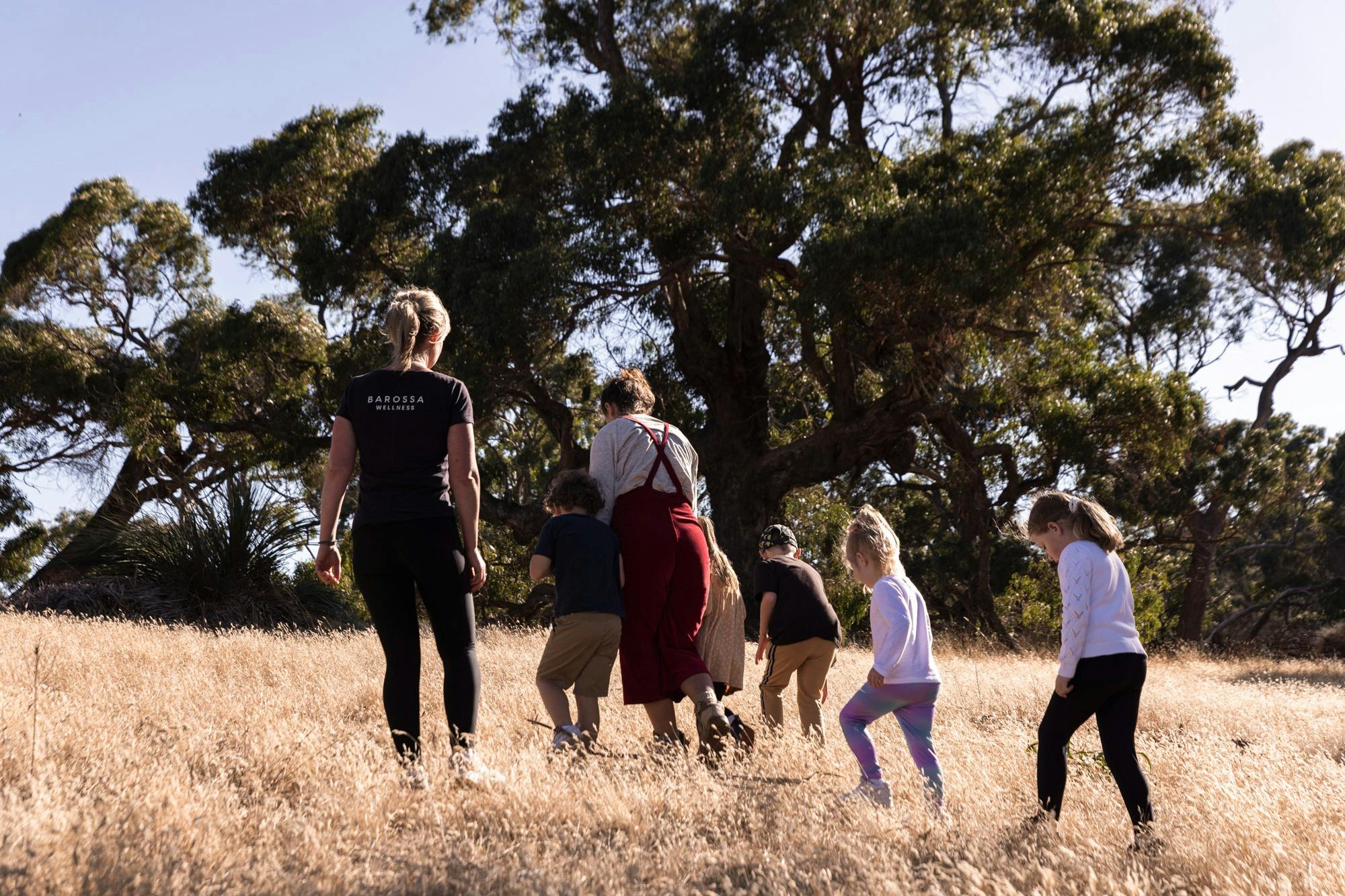 Barossa Wellness Family nature yoga south australia