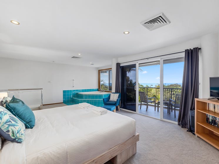 Main bedroom with views