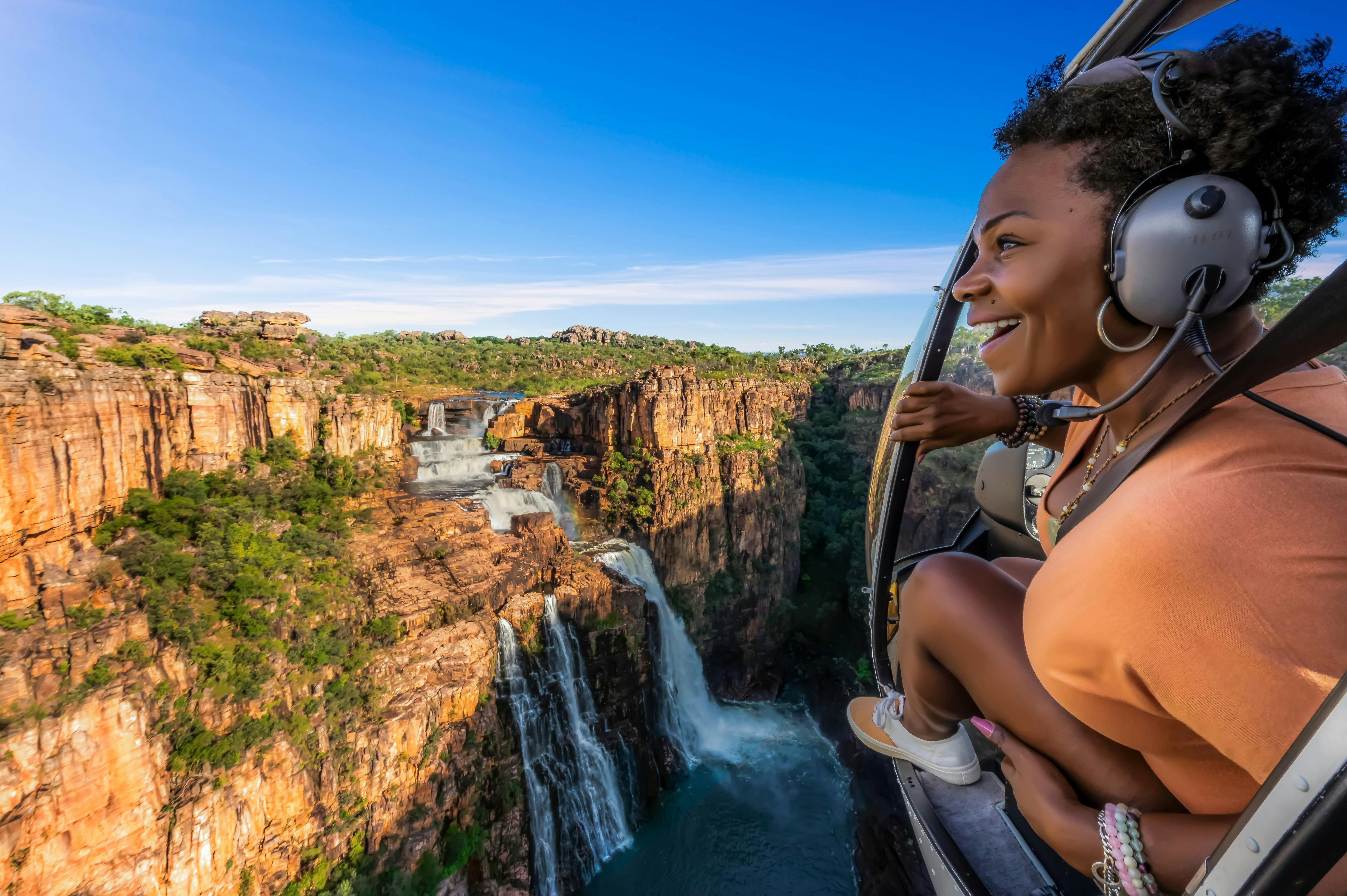 North Australian Helicopters 60 min scenic flight over Kakadu National Park