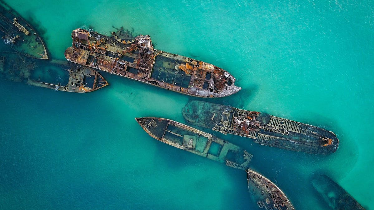 Wrecks to explore
