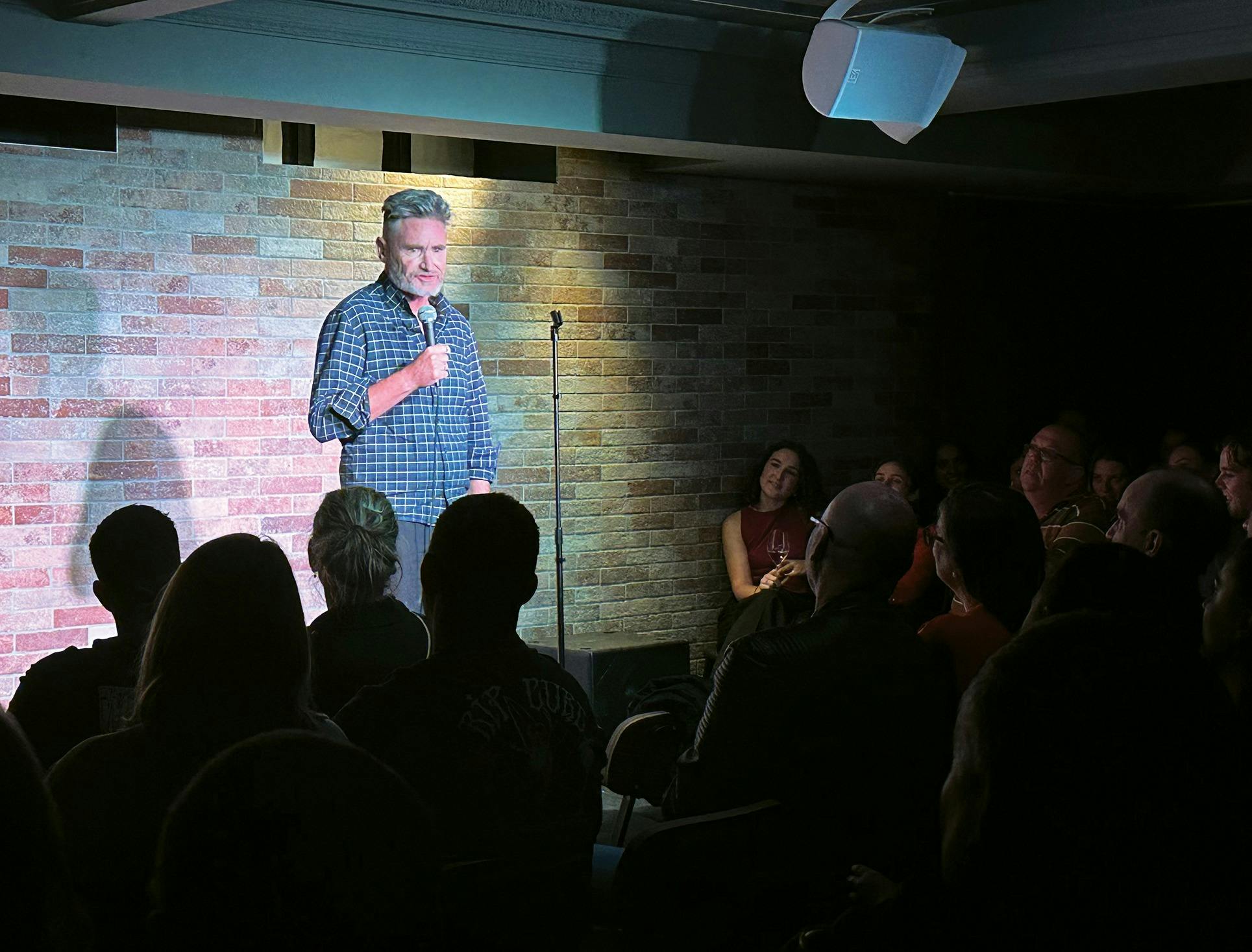 Dave Hughes at Basement Comedy Club
