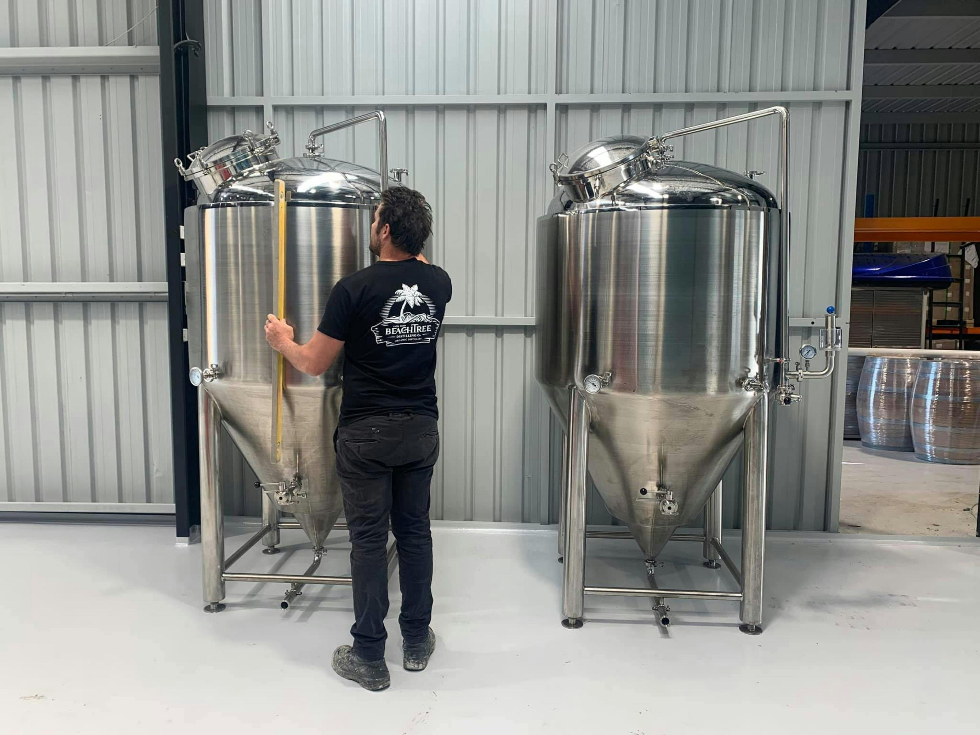 Beachtree Distilling Co.  Distiller Steve