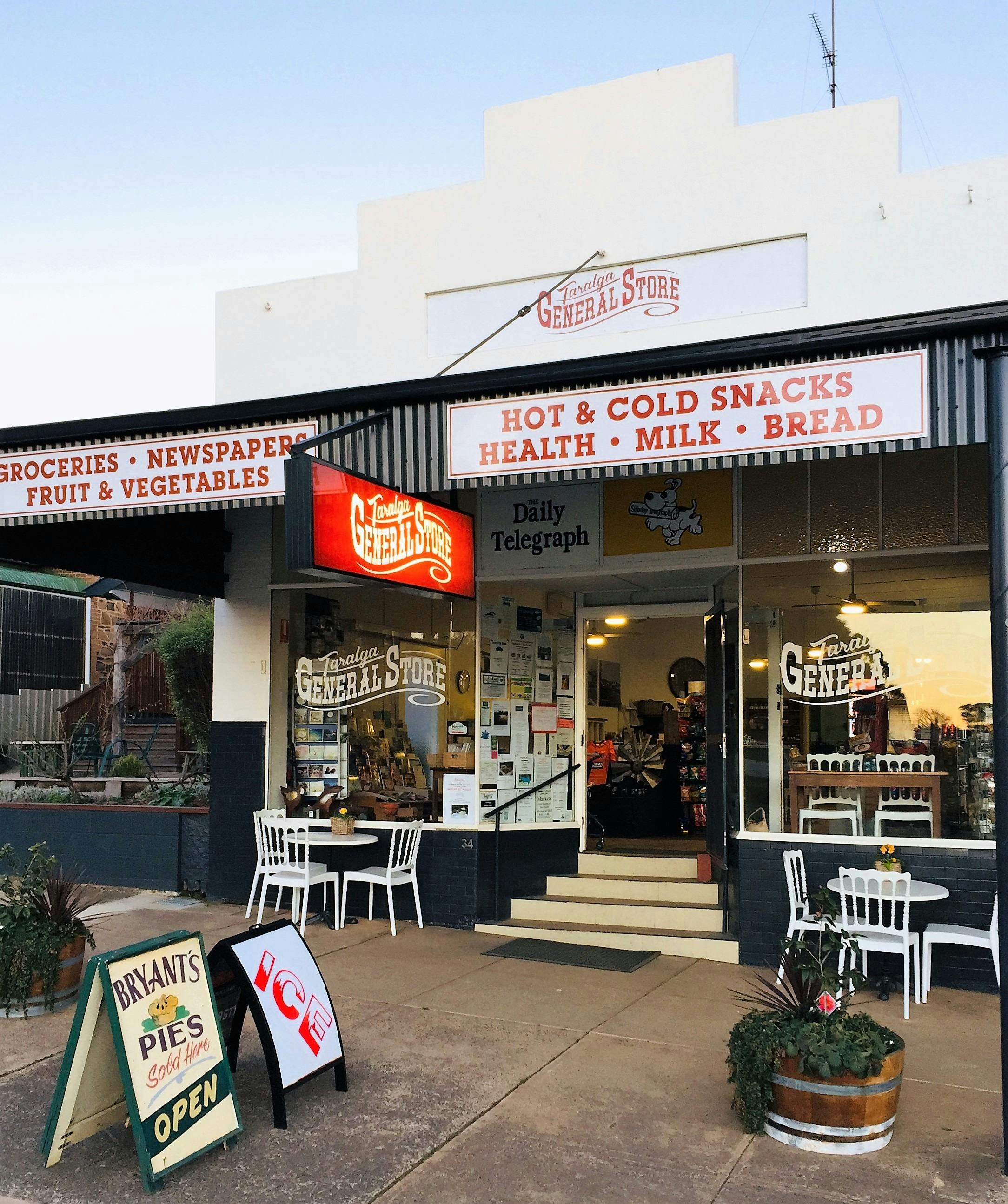 Front of shop