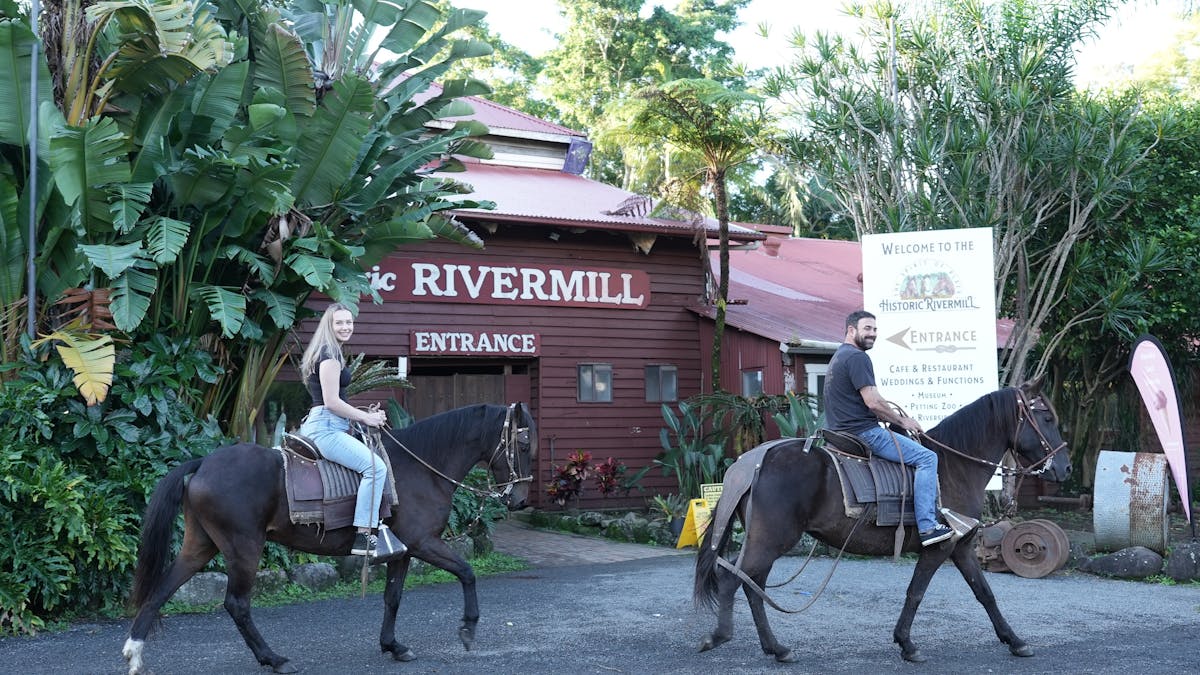 horse riding