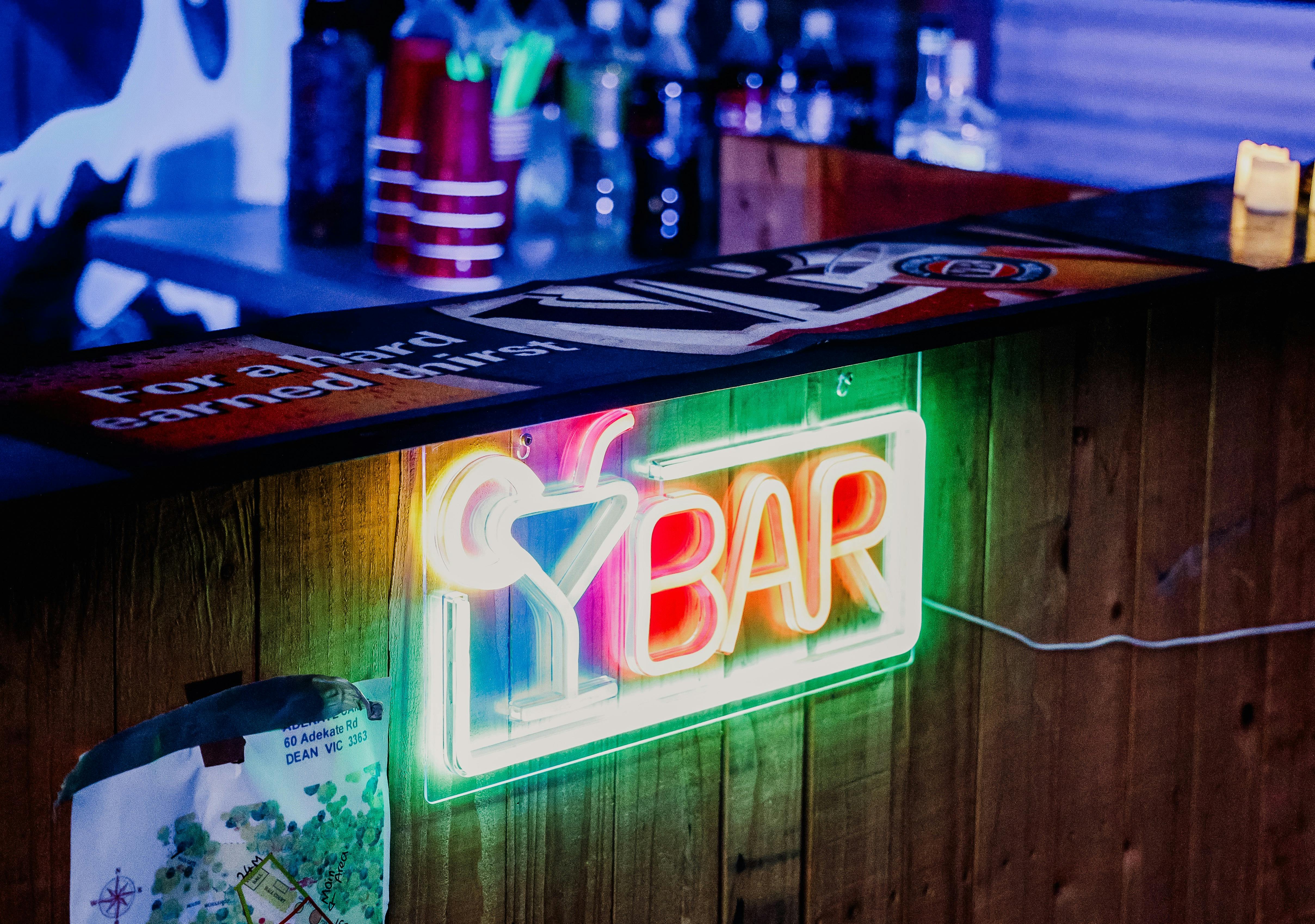The bar at Afterhours