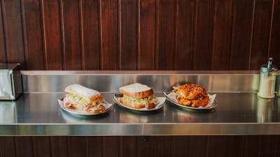 Selection of sandwiches