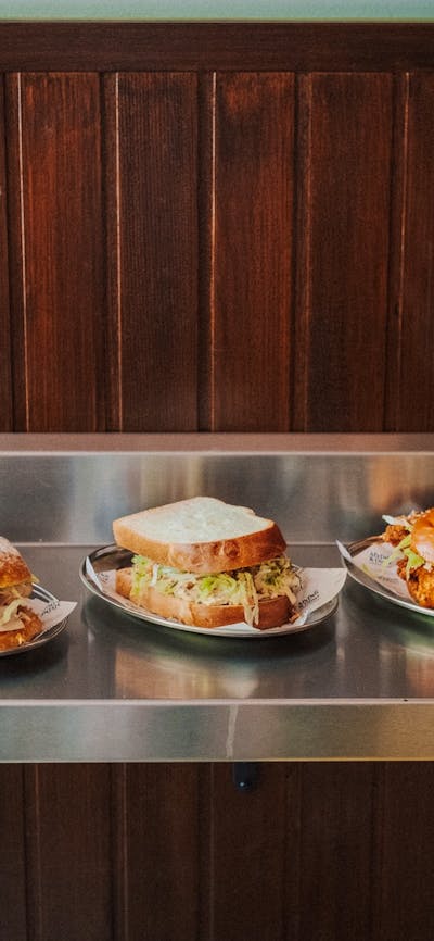 Selection of sandwiches