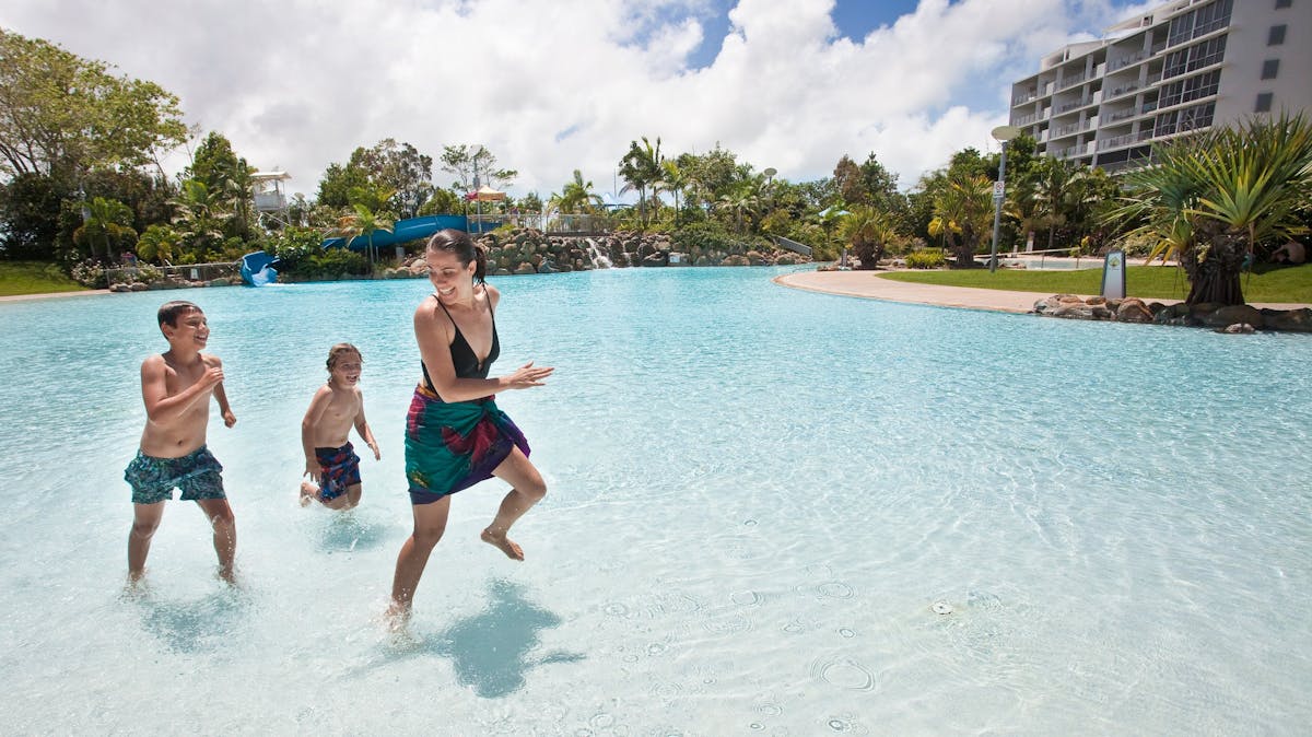 Fun at the Bluewater Lagoon