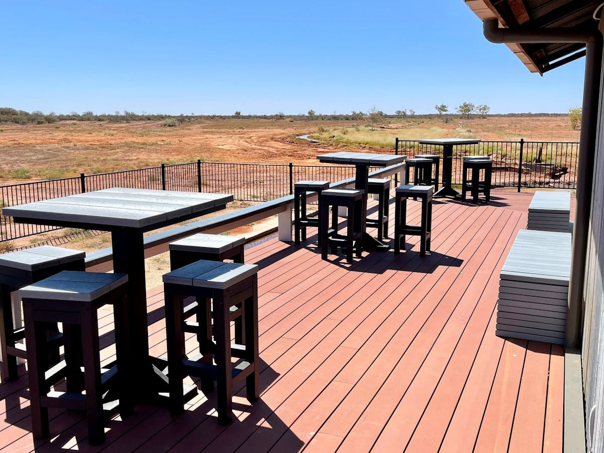 Deck at the Hydro Power