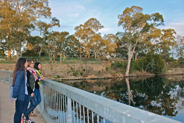 Whispering Wall at Barossa Reservoir Reserve