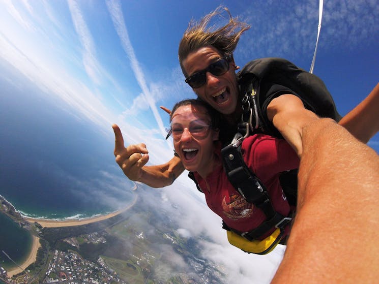 Coffs Skydivers - Ground Rush Tandem Skydive