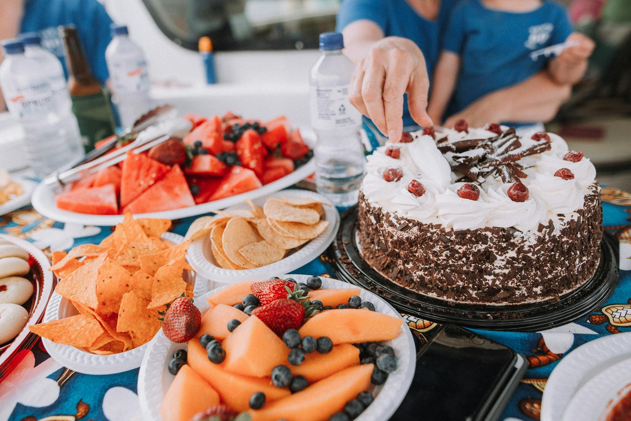 Brisbane Yacht charters catering