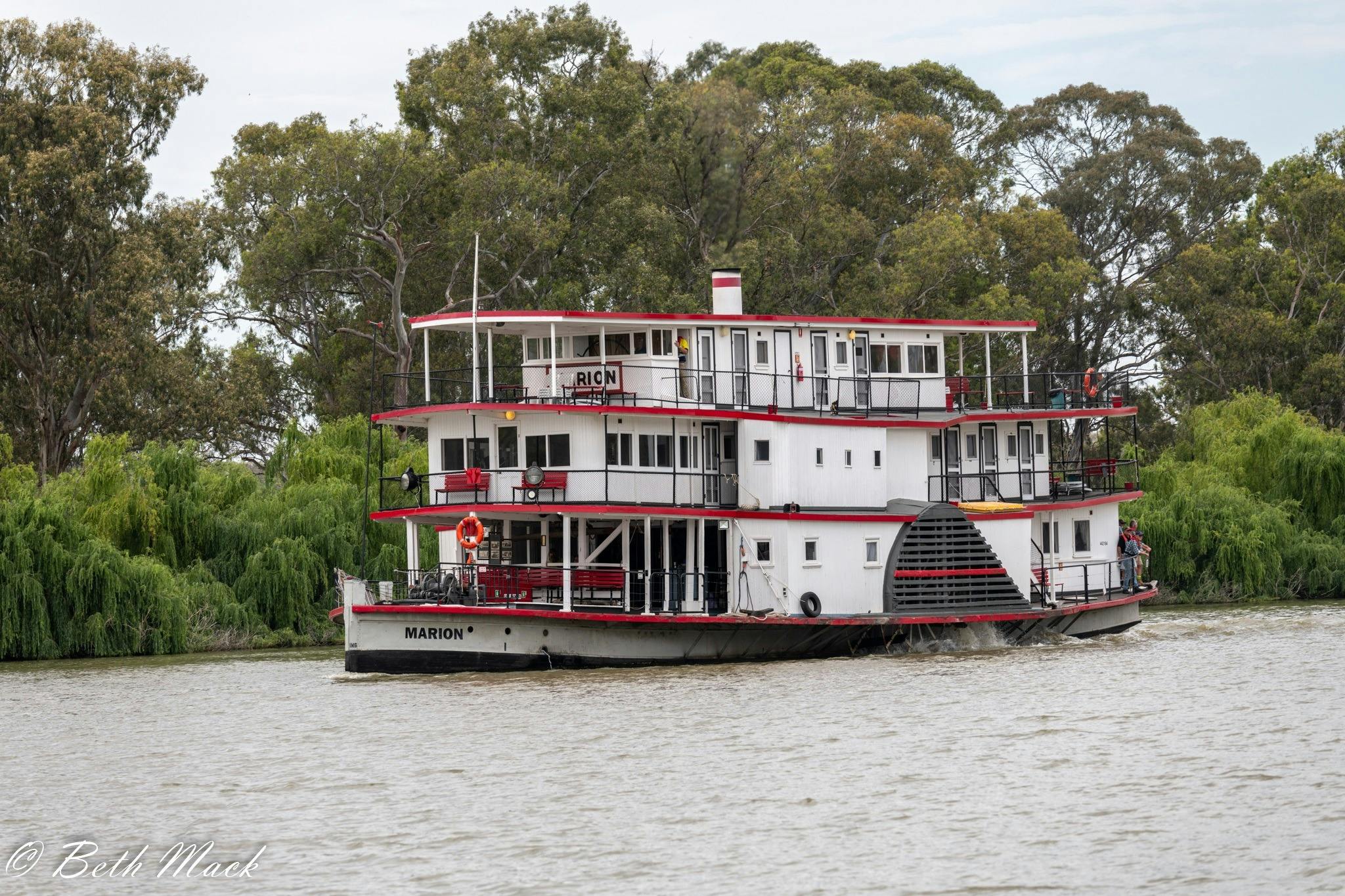PS Marion on the River Murray
