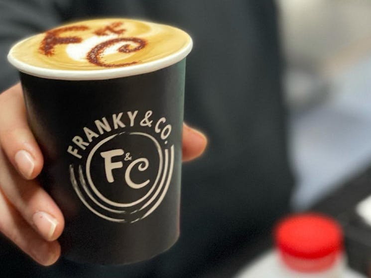 Coffee from Franky and Co