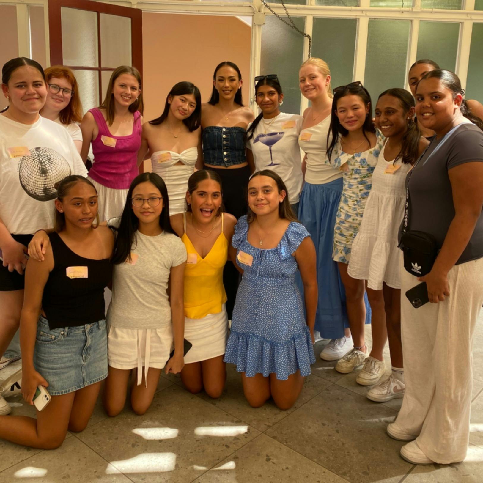 Past attendees at a previous Womn-Kind event in Sydney