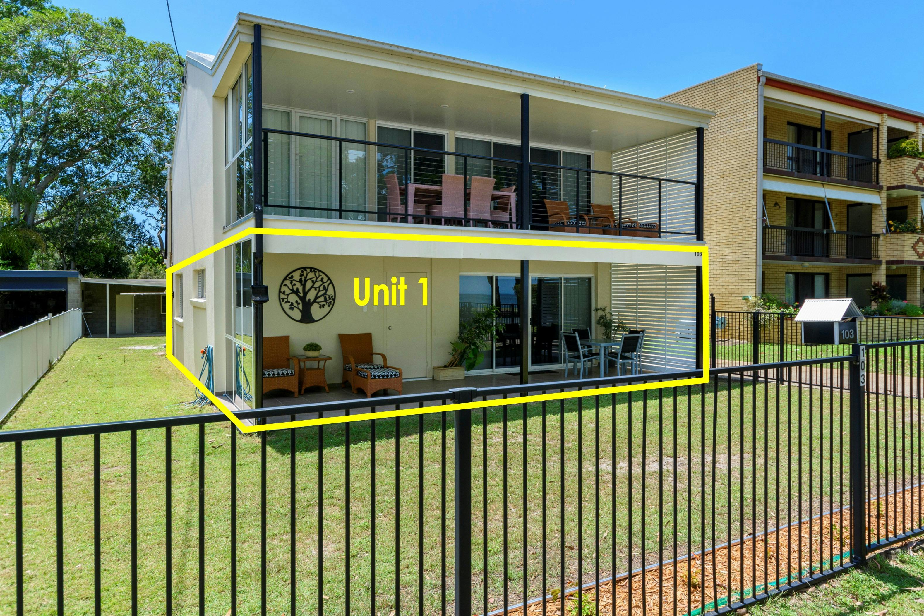 Ground Floor Unit With Spectacular Water Views