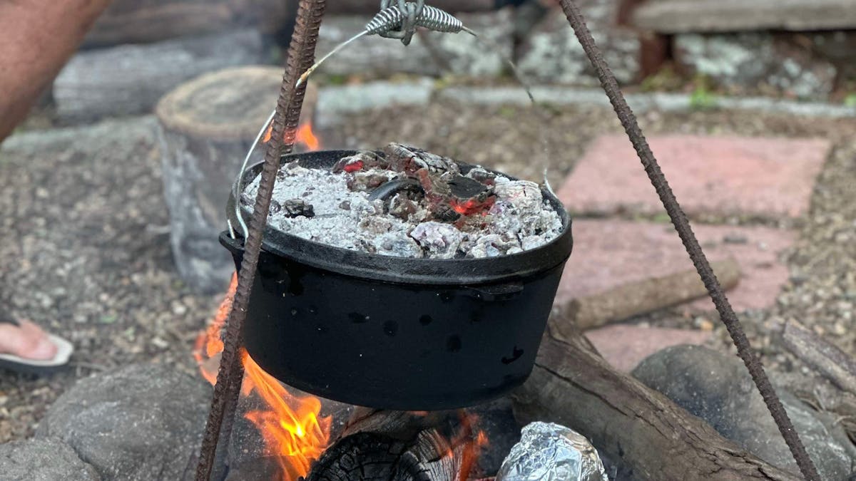 Campfire Cooking  @The Archer Retreat  The Somerset and Glasshouse Mountain Regions Queensland