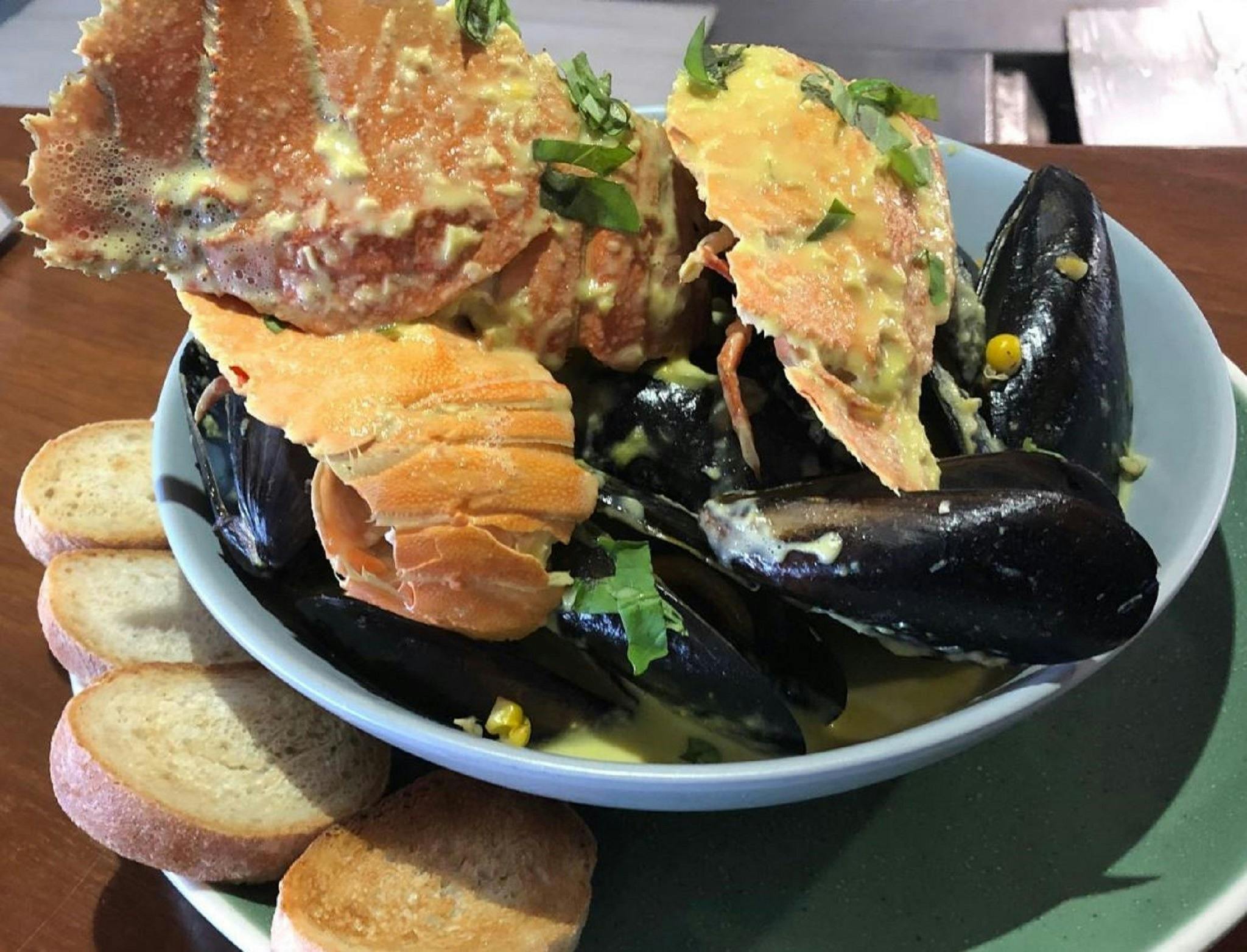 新鮮貽貝招牌菜