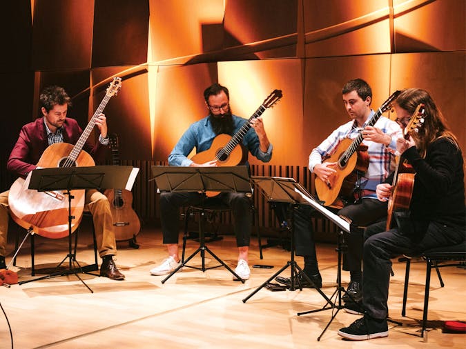 Melbourne Guitar Quartet and Andrew Blanch
