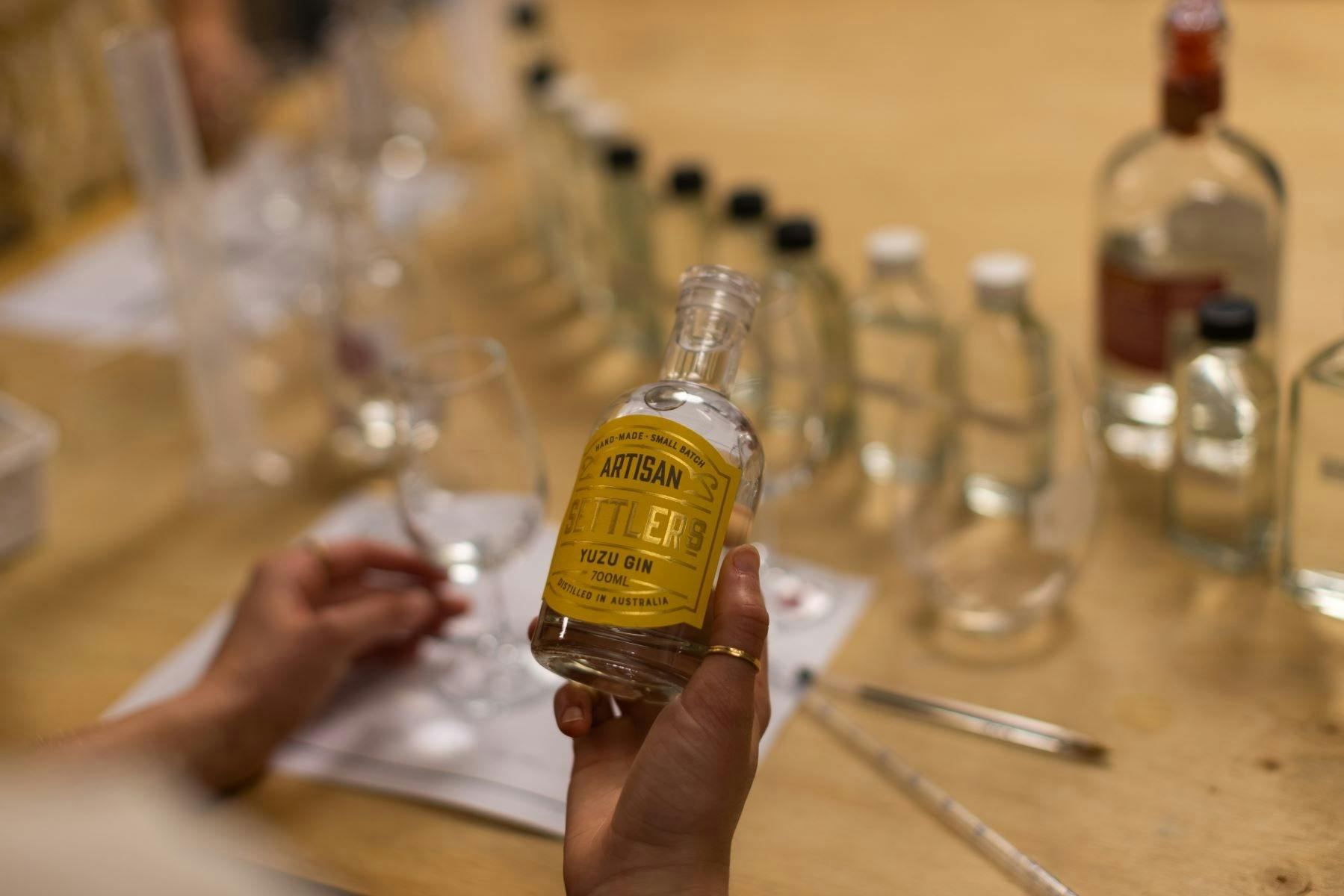 Settlers Spirits Gin Blending