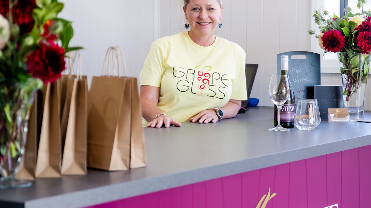 Stacey is waiting to look after you at View Wine in Ballandean, Qld Stacey is waiting to look after you at View Wine in Ballandean, Qld