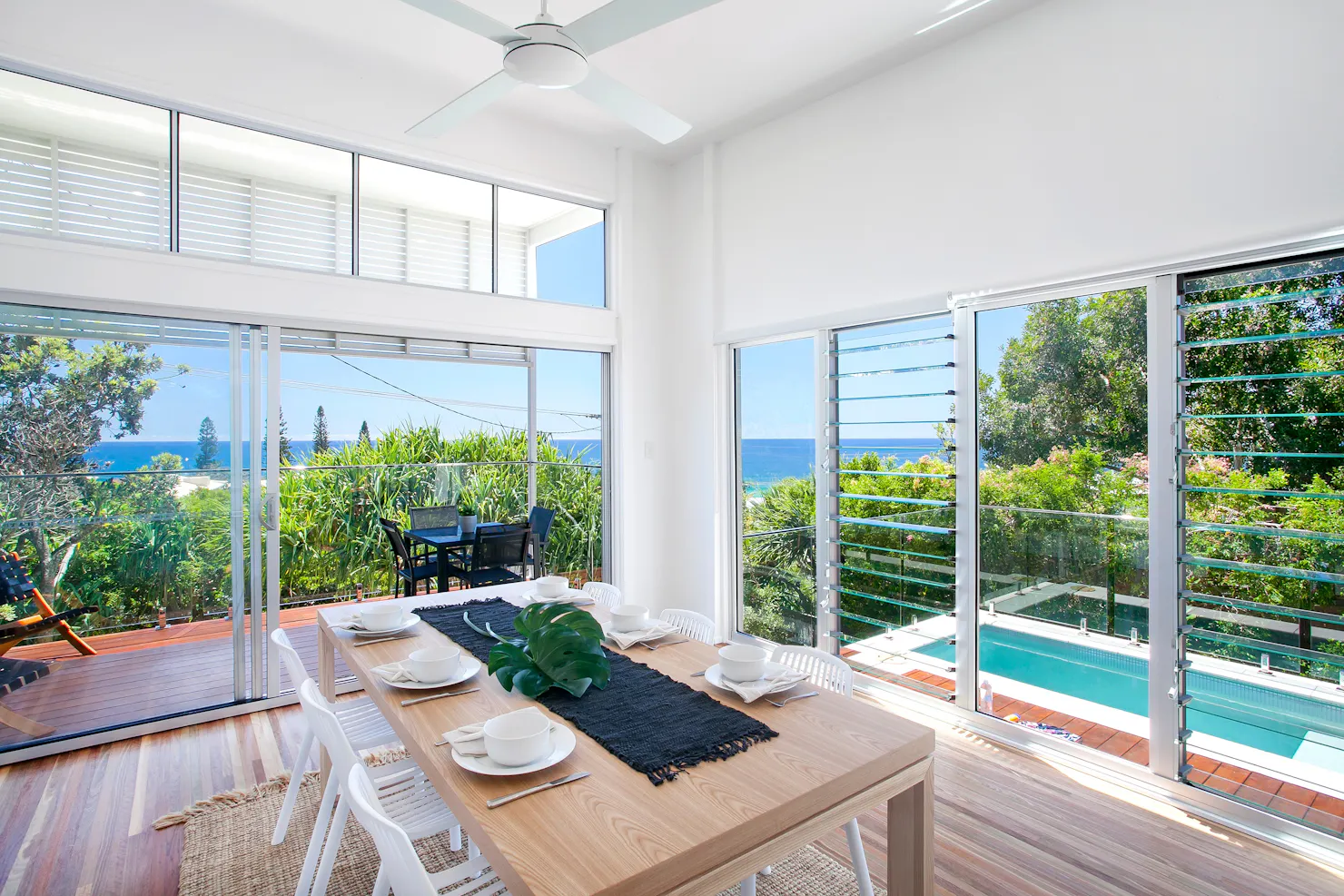 Bright and roomy beach house styled with a Noosa flair