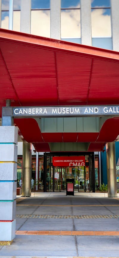 Entrance to Canberra Museum + Gallery