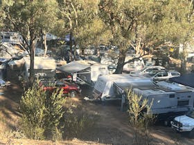 Melrose caravan park Easter weekend