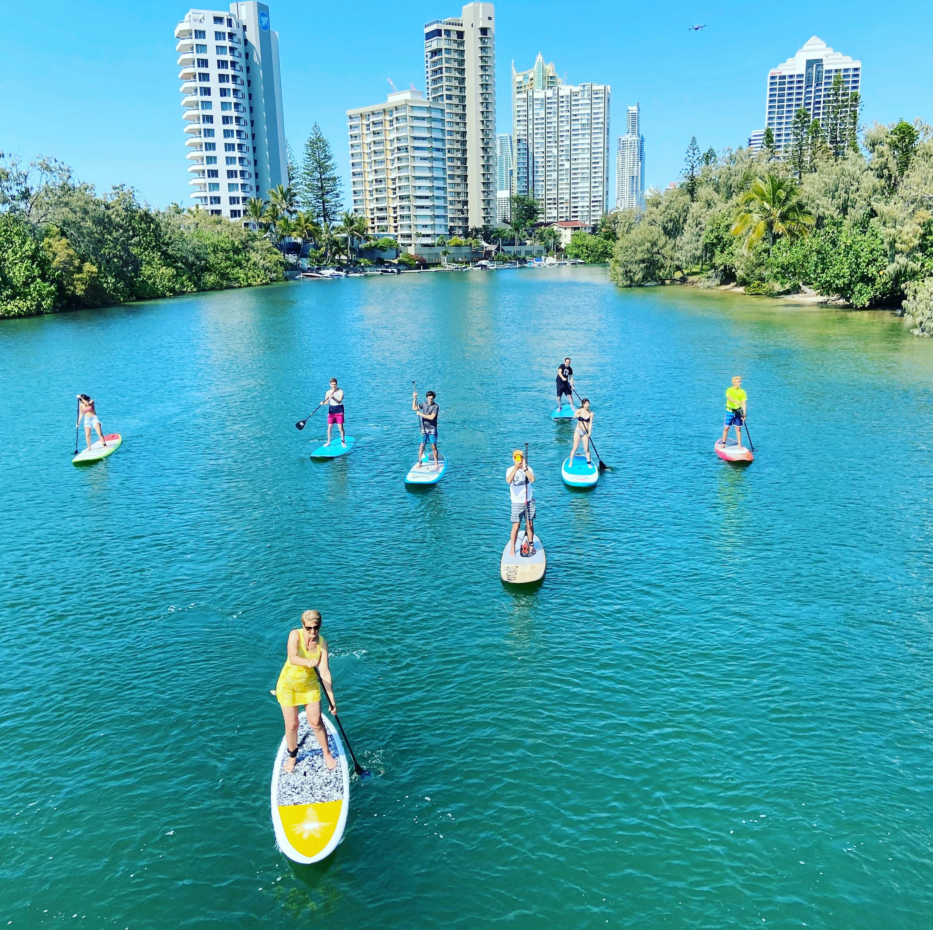 Experience the calm waters of Macintosh Island Park