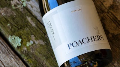 Poachers award winning pinot noir from the Canberra District cool climate wine region