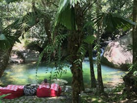 Daintree Secrets private  Swimming Hole and waterfalls
