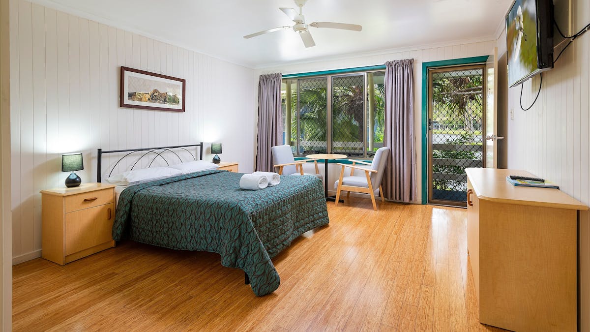 Room for 2 with a lovely and private view.