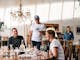 Guests experince a tasting of Swiftcrest's artisinal spirits