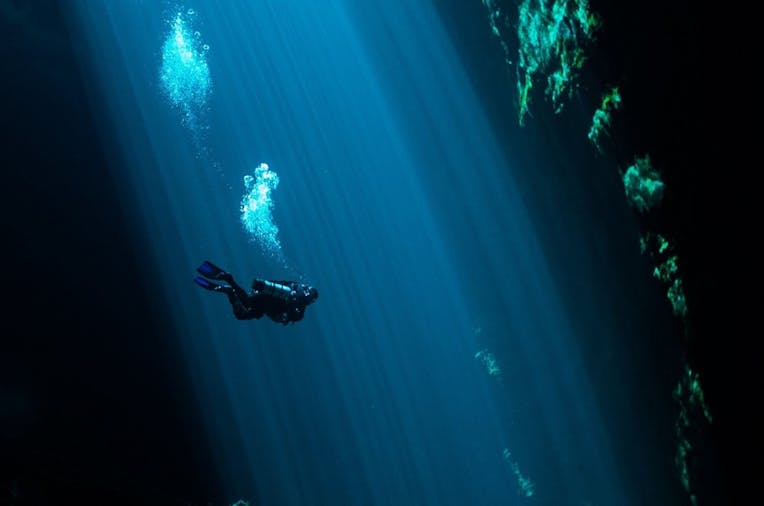 Scuba Diving at Kilsby Sinkhole