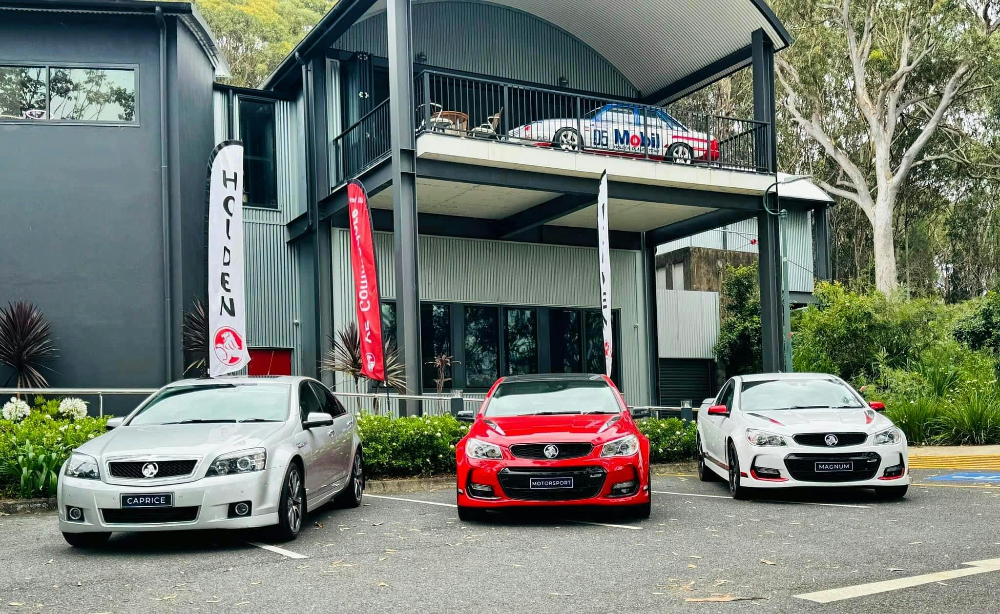 Entrance to the National Cartoon Gallery,  WWII Bunker Coffs Harbour, National Holden Motor Museum