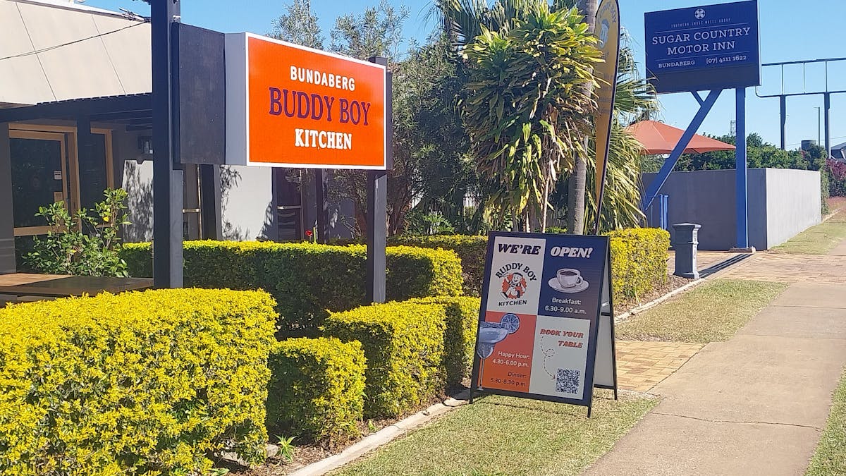 Buddy Boy Kitchen Bundaberg Entrance