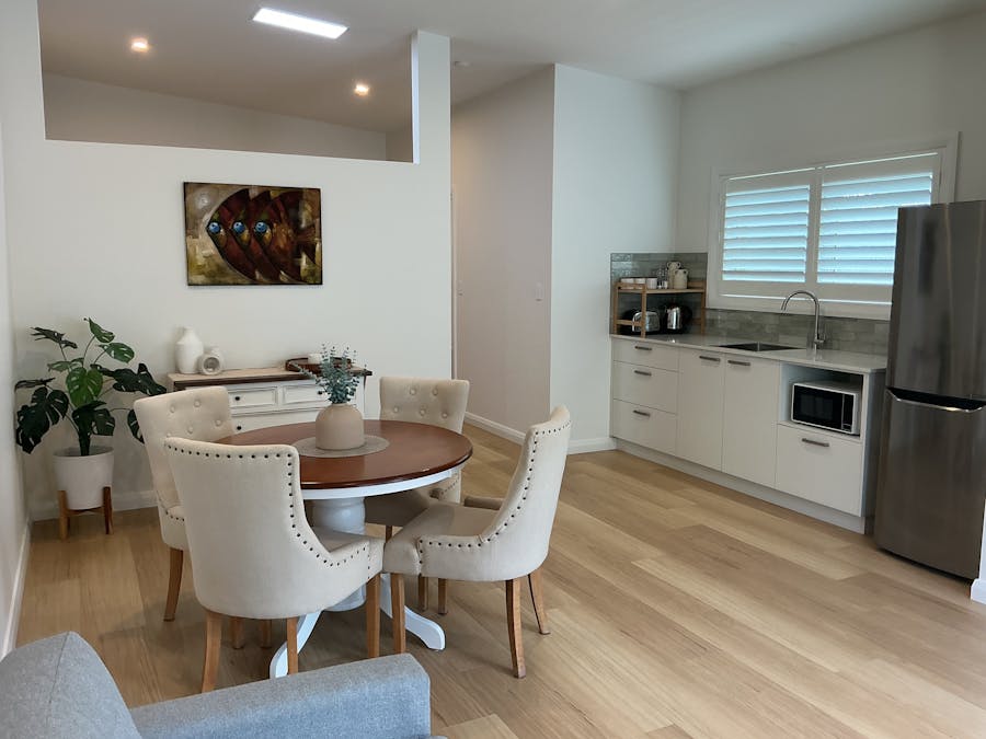 Dining and kitchenette