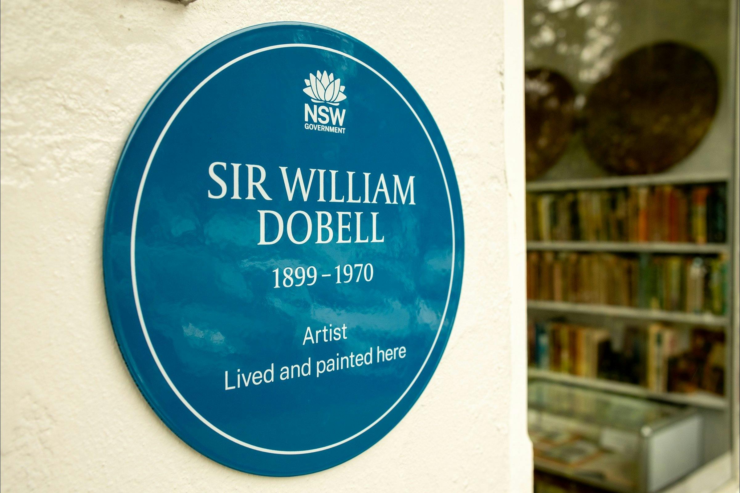 Sir William Dobell Blue Plaque