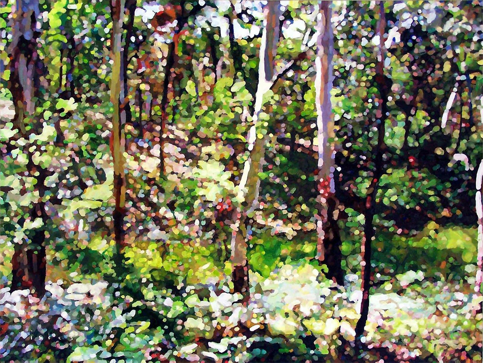 호주 예술가 데이비드 이스베스터의 네빌 포레스트