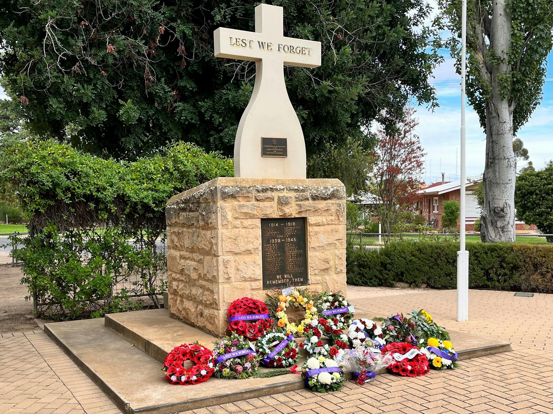 Memorial ANZAC day 2022