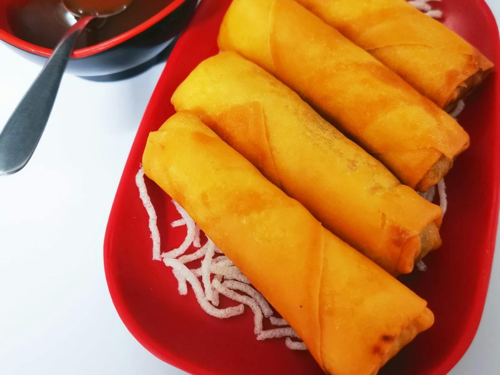 Crispy spring rolls