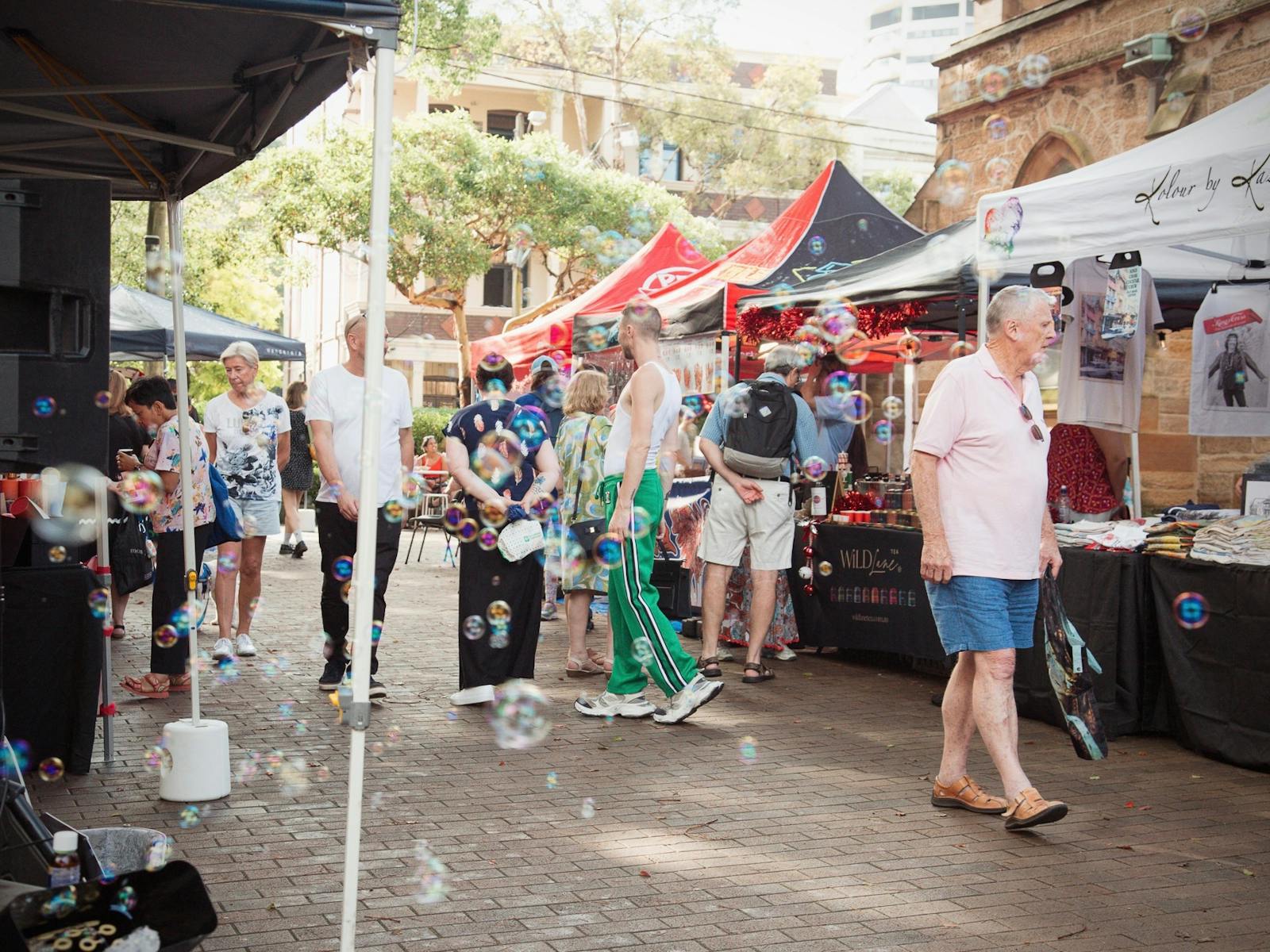 Community Markets right in the heart of Darlo