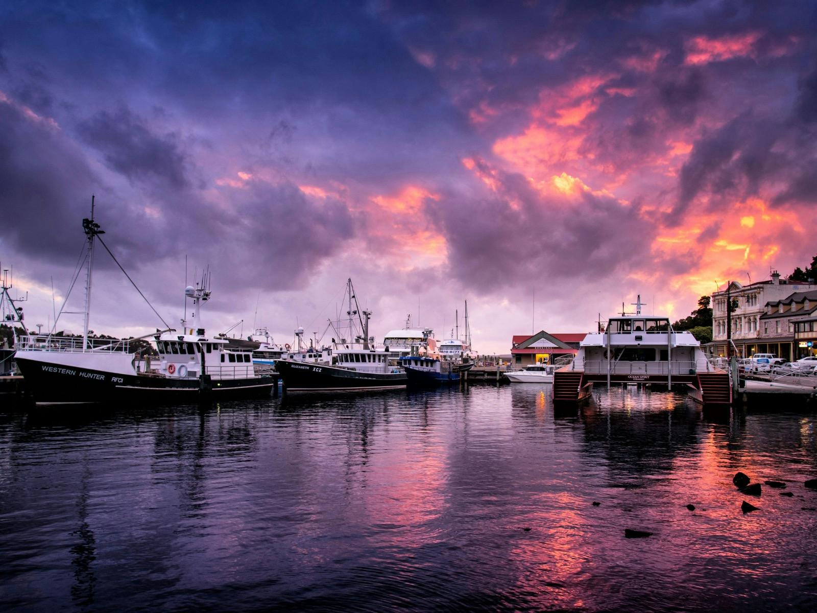 Strahan sunset