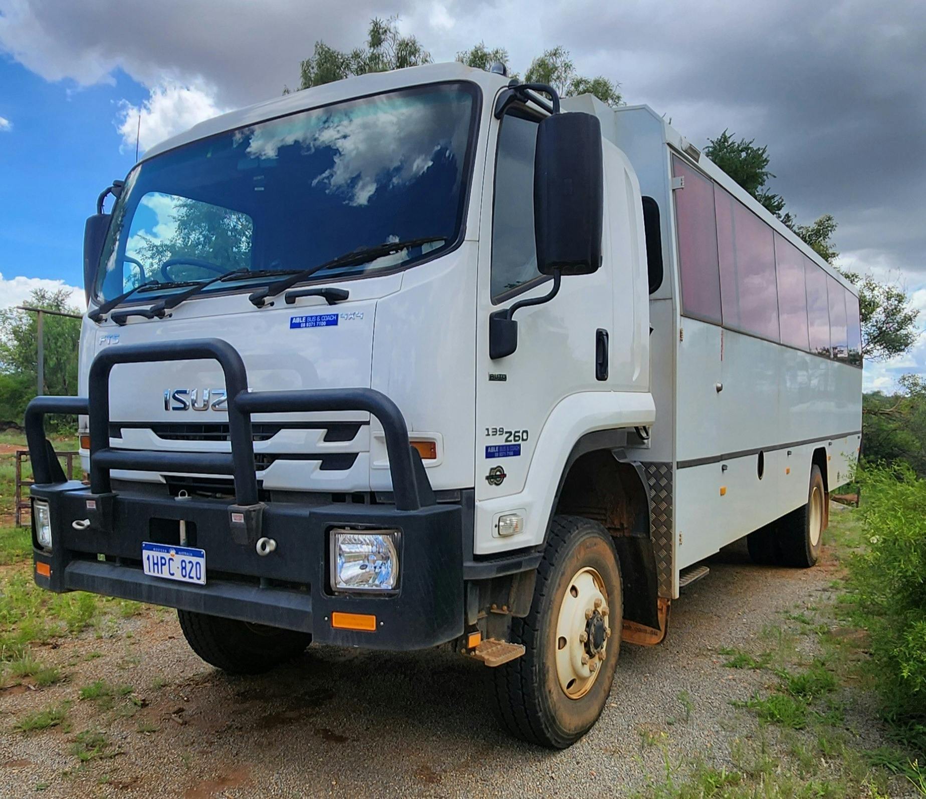 BBCP tour bus
