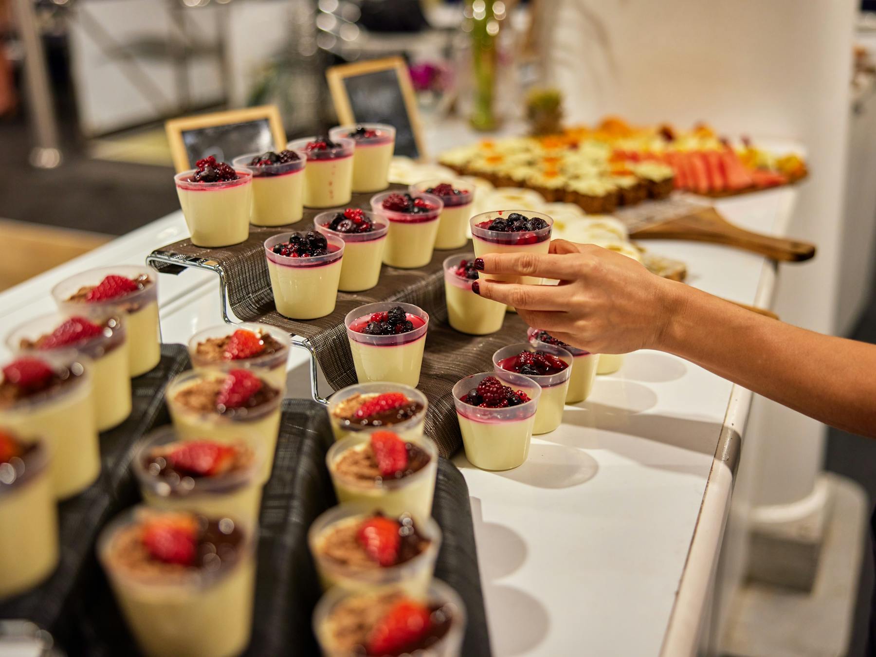 Desserts on Spirit of Cairns
