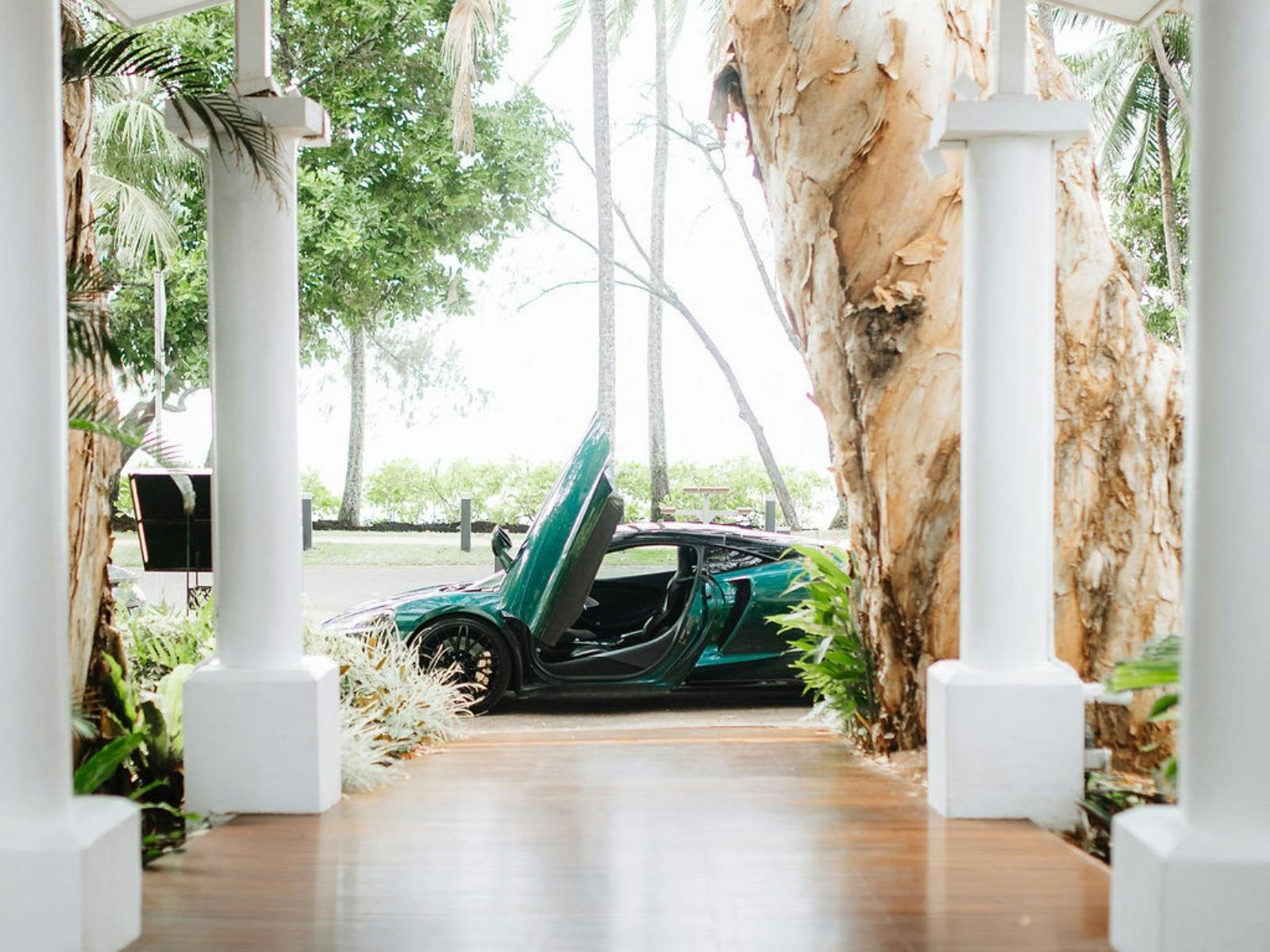 Discover the beauty of the tropics in a Luxury Supercar