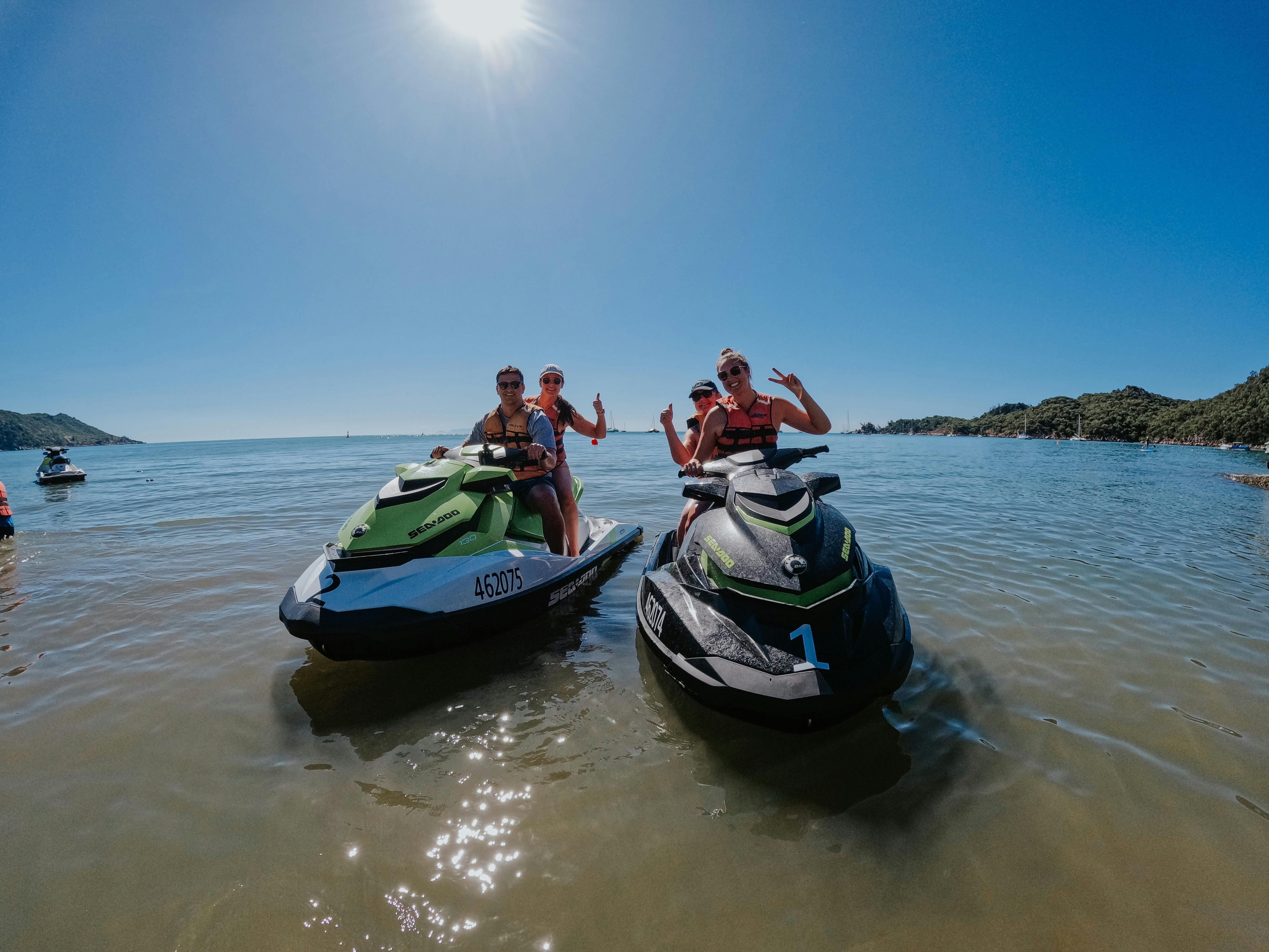 Magnetic Island Jet Skis Hire customers