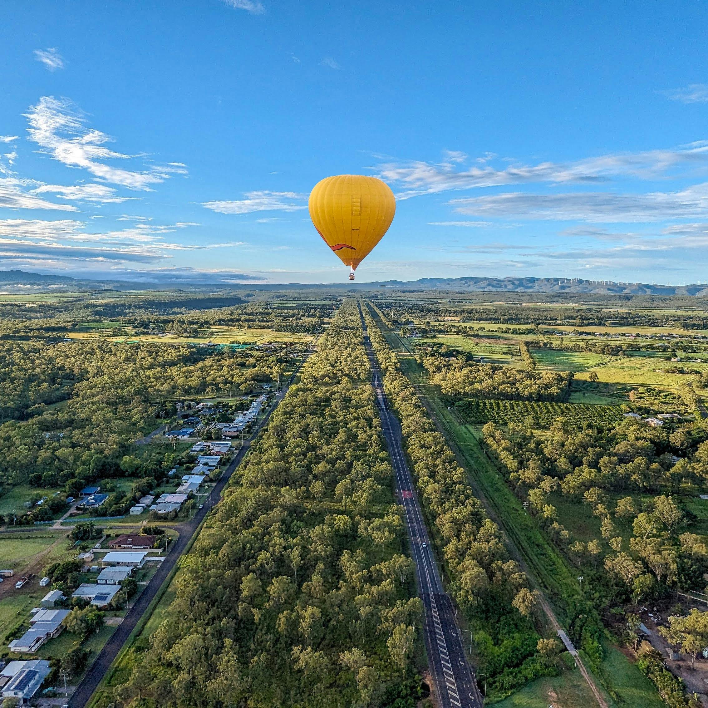 Cairns Hot Air Ballooning and 3 Course Ochre Lunch & Drink Voucher