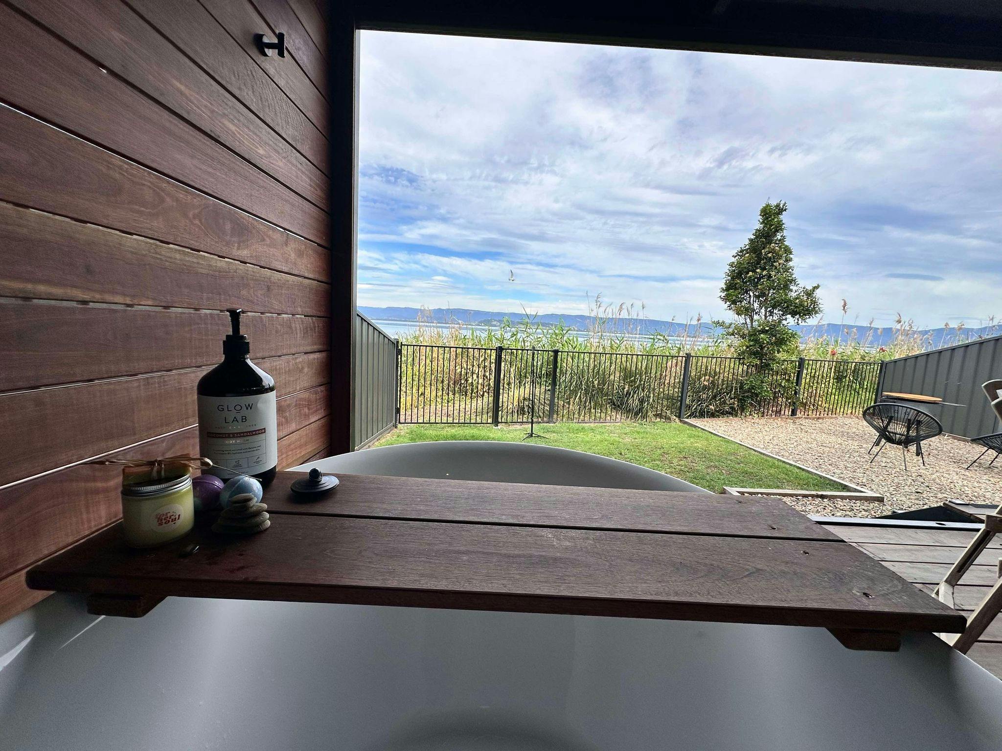 욕조에서의 전망